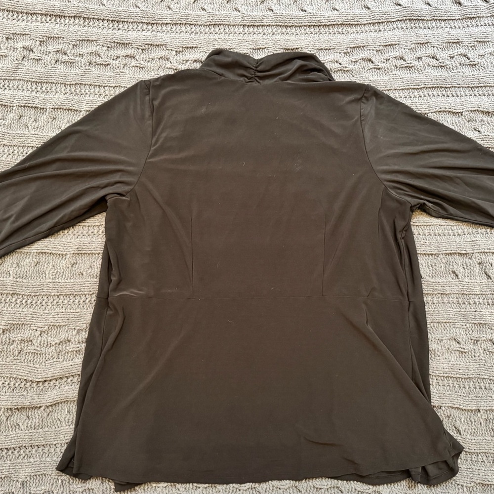 Dress Barn Elegant Black Open Front Cardigan (Women's Plus Size 2X) - Picture 5 of 9